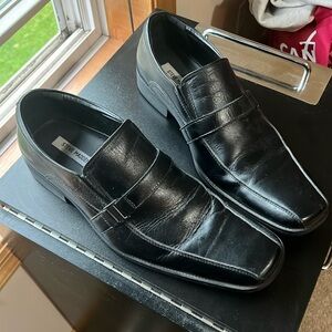 Mens Leather Steve Madden Loafers